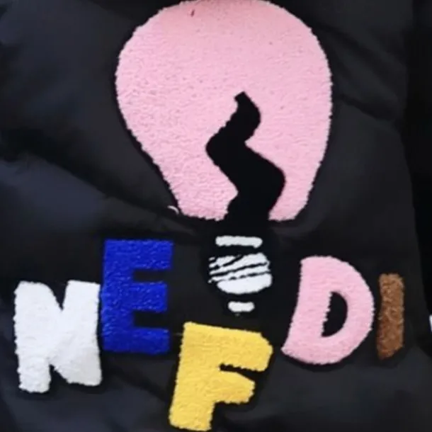 Kids Girls' Down Coat Cartoon Active Outdoor Coat Outerwear 4-13 Years Winter Black Pink