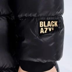 Kids Girls' Down Coat Kids Puffer Jacket Active Zipper School Coat Outerwear 4-13 Years Spring Black