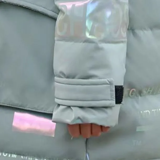 Kids Girls' Down Coat Letter Active Outdoor Cotton Coat Outerwear 4-13 Years Fall Black Yellow Pink