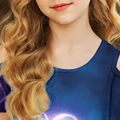 Kids Girls' Dress Graphic Animal Unicorn Short Sleeve Outdoor Casual Hollow Out Fashion Cute Daily Polyester Above Knee Casual Dress A Line Dress Summer Spring 3-12 Years Multicolor Black Pink