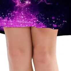 Kids Girls' Dress Graphic Butterfly Sleeveless Outdoor Casual Fashion Cute Daily Polyester Above Knee Casual Dress A Line Dress Tank Dress Summer Spring 3-12 Years Purple