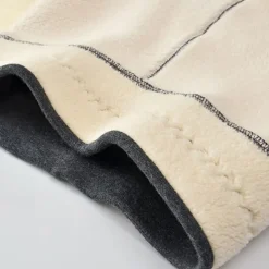 Kids Girls' Fleece Lined Leggings Black Pink Light Gray Solid Color Winter Fall Active Outdoor 7-13 Years