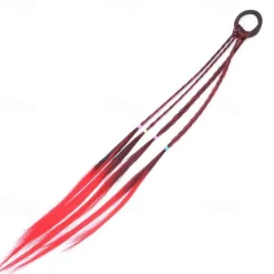 Kids Girls' Hair Accessories Sweet Daily Solid Colored Red Blue