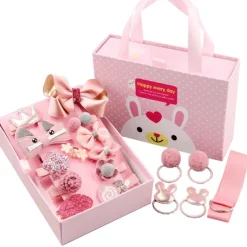 Kids Girls' Hair Accessories Active Sweet Floral Cartoon Floral Style Bow Pink Wine