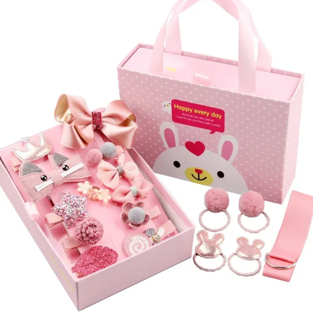 Kids Girls' Hair Accessories Active Sweet Floral Cartoon Floral Style Bow Pink Wine