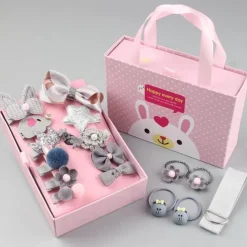 Kids Girls' Hair Accessories Active Sweet Floral Cartoon Floral Style Bow Pink Wine