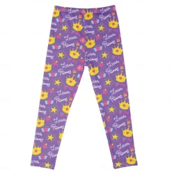 Kids Girls' Leggings Animal Active Outdoor Cotton 3-7 Years Summer Red monkey Purple crown White crown