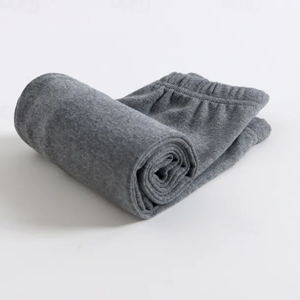 Kids Girls' Leggings Solid Color Daily School 4-12 Years Spring Black Pink Navy Blue