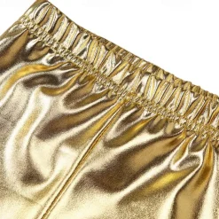 Kids Girls' Leggings Solid Color Fashion Outdoor 3-7 Years Fall Black Golden Rose