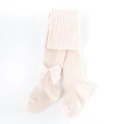 Kids Girls' Leggings Tights Light Pink White Black Striped Fall Winter Casual Socks Indoor / Spring / Cotton