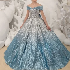 Kids Girls' Party Dress Solid Color Sleeveless Performance Mesh Princess Sweet Mesh Mid-Calf Sheath Dress Tulle Dress Summer Spring Fall 2-12 Years Blue Sky Blue