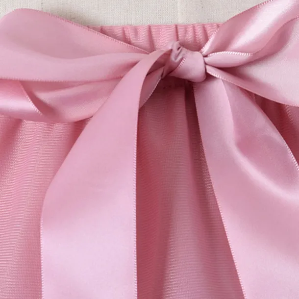 Kids Girls' Skirt Solid Color Active Mesh Performance 5-13 Years Summer Black White Pink