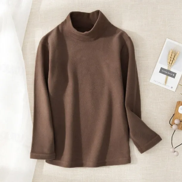 Kids Girls' T shirt Solid Color School Long Sleeve Active Cotton 7-13 Years Spring Black White Yellow