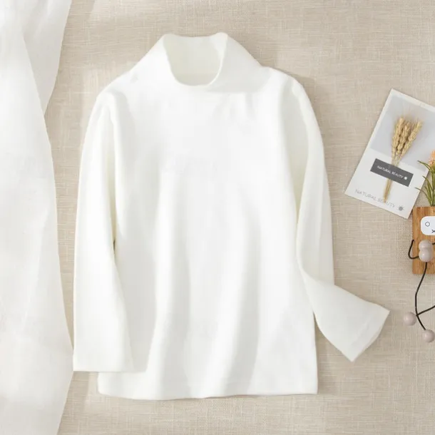 Kids Girls' T shirt Solid Color School Long Sleeve Active Cotton 7-13 Years Spring Black White Yellow