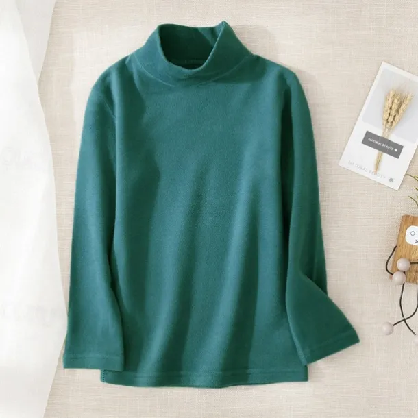 Kids Girls' T shirt Solid Color School Long Sleeve Active Cotton 7-13 Years Spring Black White Yellow