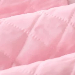 Kids Girls' Woolen Coat Long Sleeve Pink Khaki Solid Color Button Fall Winter Fashion School 3-7 Years