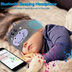 Kids Headphones Headband Wireless Over The Ear Headband Headphones Headband Earphones for Children Baby & Toddlers with Thin Speakers & Super Soft Fleece Headband