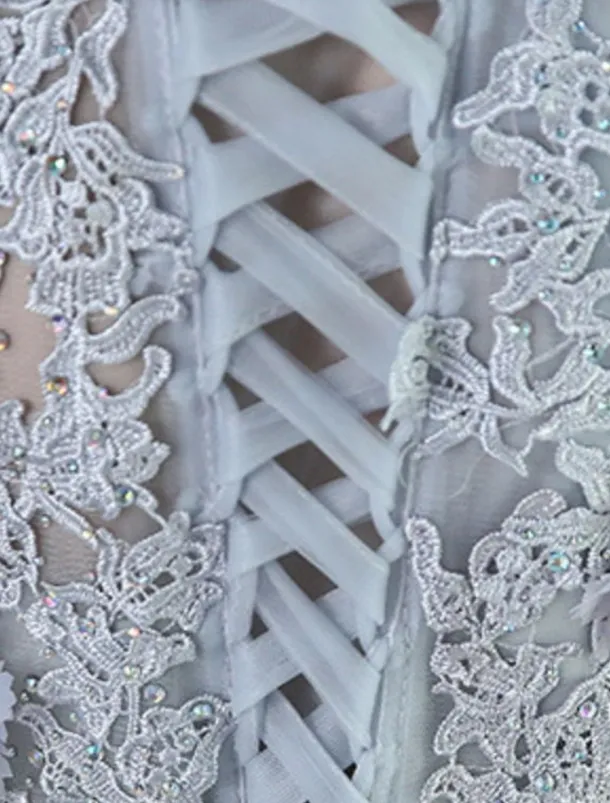 Kids Little Girls' Dress Floral Solid Colored A Line Dress Party Performance Embroidered Mesh Bow Red Asymmetrical Sleeveless Princess Sweet Dresses Spring Summer Regular Fit 3-12 Years