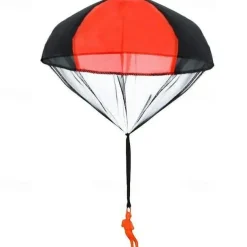 Kids' Outdoor Fun - No-Battery Needed Anti-Tangle Throwing Army Parachute Toy For Children