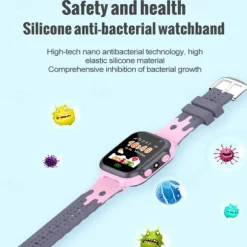 Kids Smart Watch Sim Card Call Phone Smartwatch For Children SOS Photo Waterproof Camera LBS Location Tracker IOS Android