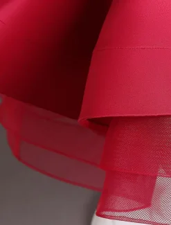 Kids Toddler Girls' Dress Sequin Sleeveless Performance Special Occasion Sequins Mesh Princess Sweet Polyester Knee-length Skater Dress Summer Spring 1-5 Years Black Red Navy Blue