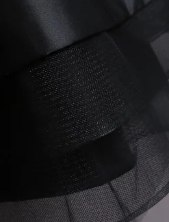 Kids Toddler Girls' Dress Sequin Sleeveless Performance Special Occasion Sequins Mesh Princess Sweet Polyester Knee-length Skater Dress Summer Spring 1-5 Years Black Red Navy Blue