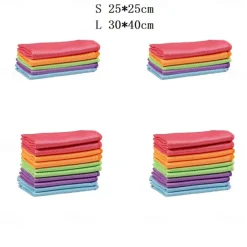 Kitchen Anti-Grease Wiping Rags Efficient Fish Scale Wipe Cloth Cleaning Cloth Home Washing Dish Cleaning Towel