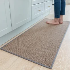 Kitchen Rugs and Mats Non Skid Washable, Absorbent Runner Rugs for Kitchen, Front of Sink, Kitchen Mats for Floor