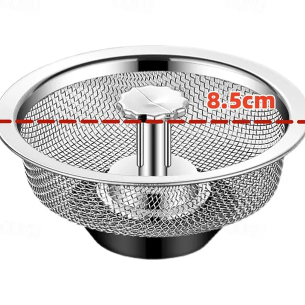 Kitchen Sink Filter Stainless Steel Sink Sewer Mesh Strainers Kitchen Tools Bathroom Floor Drains Hair Catcher Waste Plug Filter