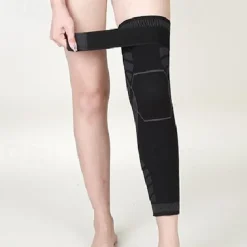 Knee Sleeve Knee Pads Compression Fit Support -for Joint Pain and Arthritis Relief Improved Circulation Compression - Wear Anywhere - Single