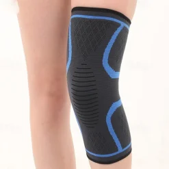 Knitted Nylon Sports Knee Pads For Men And Women Autumn And Winter Badminton Running Fitness Knee Pads Outdoor Climbing Warm Knee Pads