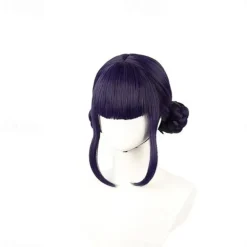 KPop Demon Hunters Cosplay Wigs Anime Zoey Costume Wigs Purple Braids Adults Accessories Prop