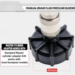3L Brake Bleeder Car Brake Bleeder Brake Fluid Changer With 1L Suction Container For E20 (45mm)