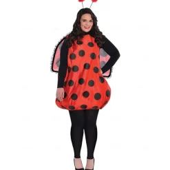 Ladybug Bee Halloween Cosplay Costume Funny Costumes Carnival Costume Cosplay Kid's Adults' Women's Girls' Carnival Masquerade Mardi Gras Performance Party Halloween Easy Halloween Costumes Dress Up