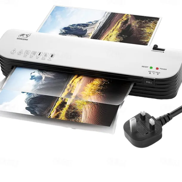 Laminator Machine 4 in 1 Thermal Laminator Quick Warm-Up Paper Trimmer 9 inches Max Width