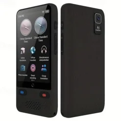 Language Translation Device Two-way Real-time Voice Translation Supports 138 Languages Accurate Offline And Recorded Photo Translator With 3.54 Hd Inch Touchscreen For Travel Business And Study