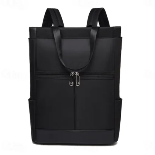 Laptop Backpack Bags 15.6" inch Compatible with Macbook Air Pro, HP, Dell, Lenovo, Asus, Acer, Chromebook Notebook Waterpoof Shock Proof Nylon Fiber Solid Color for Business Office