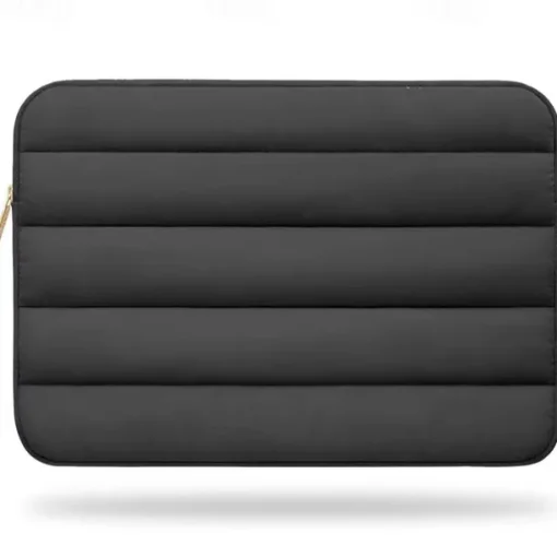 Laptop Bag Tablet Sleeve Puffy Tablet Sleeve Laptop Pouch Compatible Shock Proof Solid Color Laptop Bag