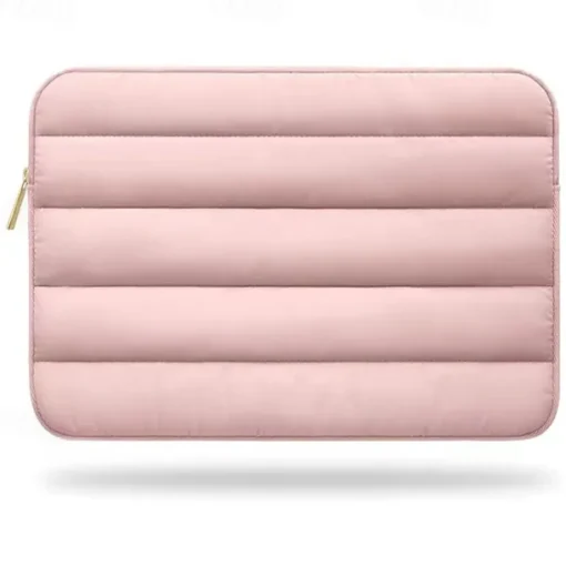 Laptop Bag Tablet Sleeve Puffy Tablet Sleeve Laptop Pouch Compatible Shock Proof Solid Color Laptop Bag