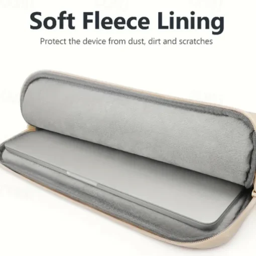 Laptop Bag Tablet Sleeve Puffy Tablet Sleeve Laptop Pouch Compatible Shock Proof Solid Color Laptop Bag