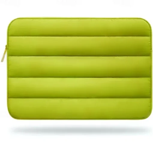 Laptop Bag Tablet Sleeve Puffy Tablet Sleeve Laptop Pouch Compatible Shock Proof Solid Color Laptop Bag