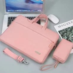 Laptop Briefcases 12" 13.3" 14" inch Compatible with Macbook Air Pro, HP, Dell, Lenovo, Asus, Acer, Chromebook Notebook Waterpoof Oxford Cloth Solid Color for Travel Colleages & Schools