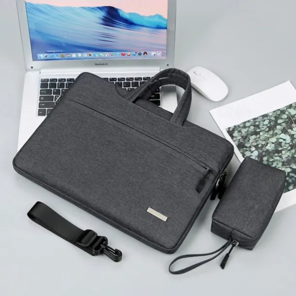 Laptop Briefcases 12" 13.3" 14" inch Compatible with Macbook Air Pro, HP, Dell, Lenovo, Asus, Acer, Chromebook Notebook Waterpoof Oxford Cloth Solid Color for Travel Colleages & Schools