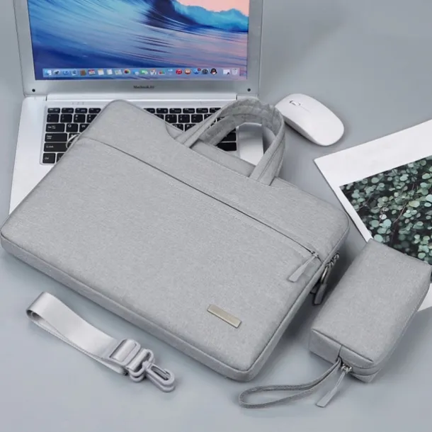 Laptop Briefcases 12" 13.3" 14" inch Compatible with Macbook Air Pro, HP, Dell, Lenovo, Asus, Acer, Chromebook Notebook Waterpoof Oxford Cloth Solid Color for Travel Colleages & Schools