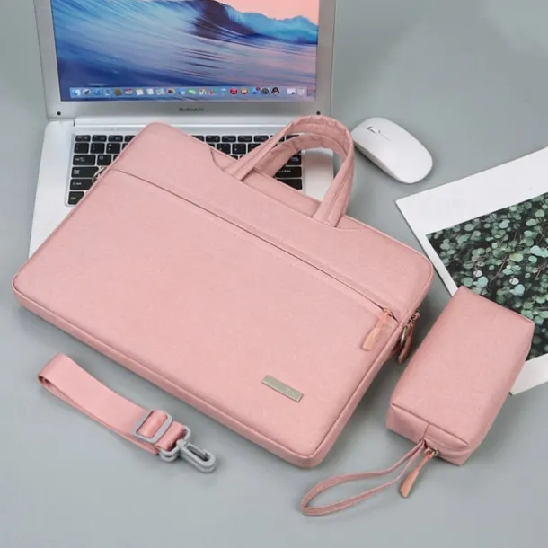Laptop Briefcases 12" 13.3" 14" inch Compatible with Macbook Air Pro, HP, Dell, Lenovo, Asus, Acer, Chromebook Notebook Waterpoof Oxford Cloth Solid Color for Travel Colleages & Schools