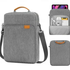 Laptop Shoulder Bags Tablet Case Compatible with Macbook Air Pro HP Dell Lenovo Asus Chromebook Notebook Laptop Carrying Case Travel Bag Laptop Carrying Case Cover With Handle
