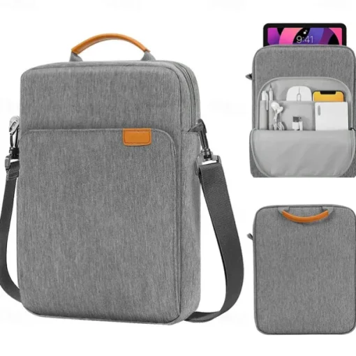 Laptop Shoulder Bags Tablet Case Compatible with Macbook Air Pro HP Dell Lenovo Asus Chromebook Notebook Laptop Carrying Case Travel Bag Laptop Carrying Case Cover With Handle