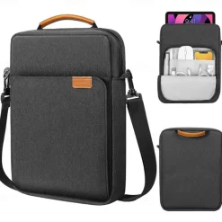 Laptop Shoulder Bags Tablet Case Compatible with Macbook Air Pro HP Dell Lenovo Asus Chromebook Notebook Laptop Carrying Case Travel Bag Laptop Carrying Case Cover With Handle
