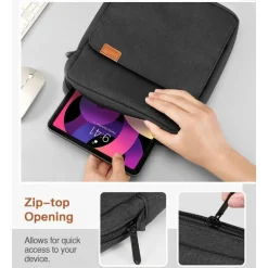 Laptop Shoulder Bags Tablet Case Compatible with Macbook Air Pro HP Dell Lenovo Asus Chromebook Notebook Laptop Carrying Case Travel Bag Laptop Carrying Case Cover With Handle