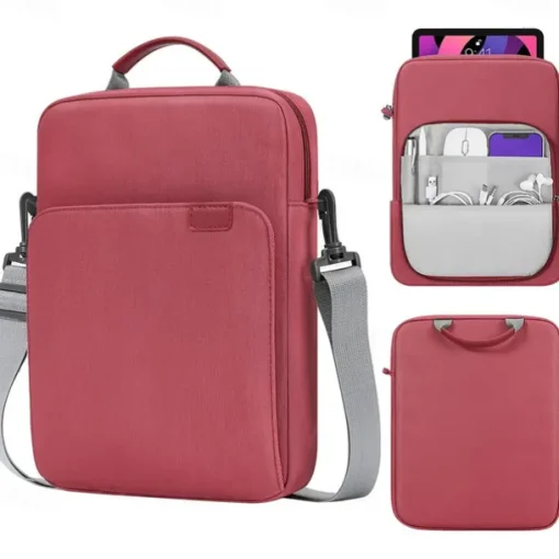 Laptop Shoulder Bags Tablet Case Compatible with Macbook Air Pro HP Dell Lenovo Asus Chromebook Notebook Laptop Carrying Case Travel Bag Laptop Carrying Case Cover With Handle